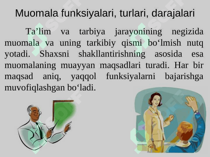Muomala inson borlig’ining sharti sifatida 6