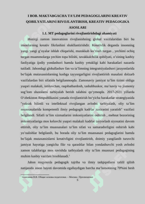 Bo‘lajak Maktabgacha ta’lim pedagoglarini kreativ  qobilyatini rivojlantirish 5