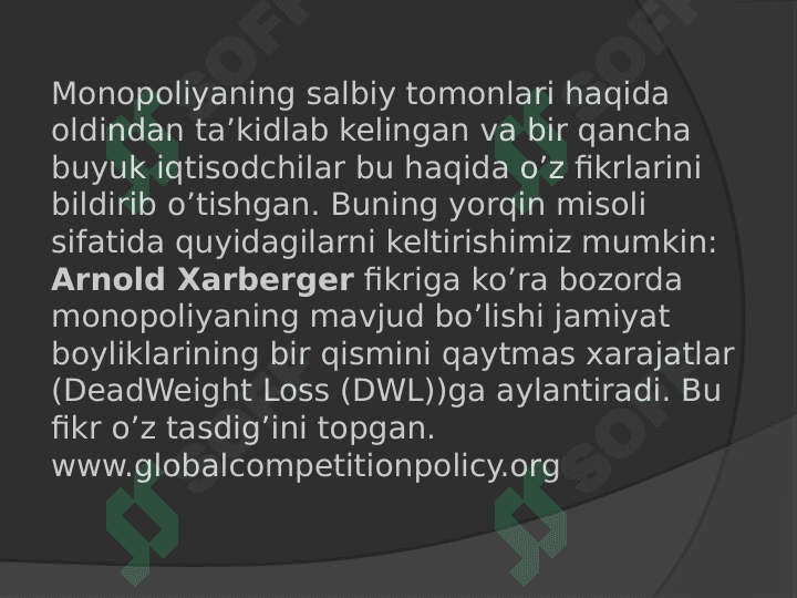 Iqtisodiytda monopoliznga qarshi siyosat va raqobatni rivojlantirish 7