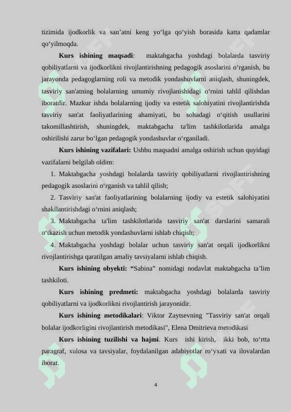 MAKTABGACHA YOSHDAGI BOLALARDA TASVIRIY QOBILIYATLARNI VA IJODKORLIKNI RIVOJLANTIRISH 3