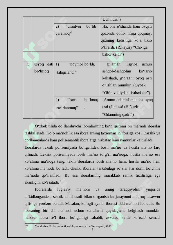 Polisemiya va uning turlari 5