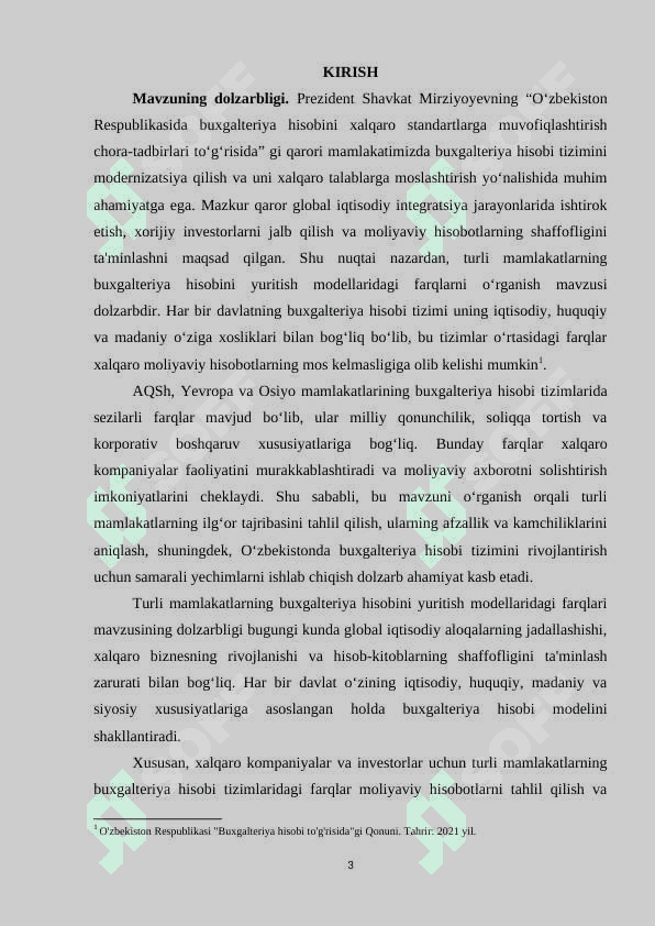 TURLI MAMLAKATLARNING BUXGALTERIYA HISOBINI YURITISH MODELLARIDAGI FARQLARI 2