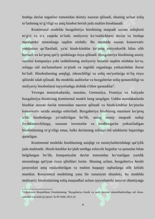 TURLI MAMLAKATLARNING BUXGALTERIYA HISOBINI YURITISH MODELLARIDAGI FARQLARI 5