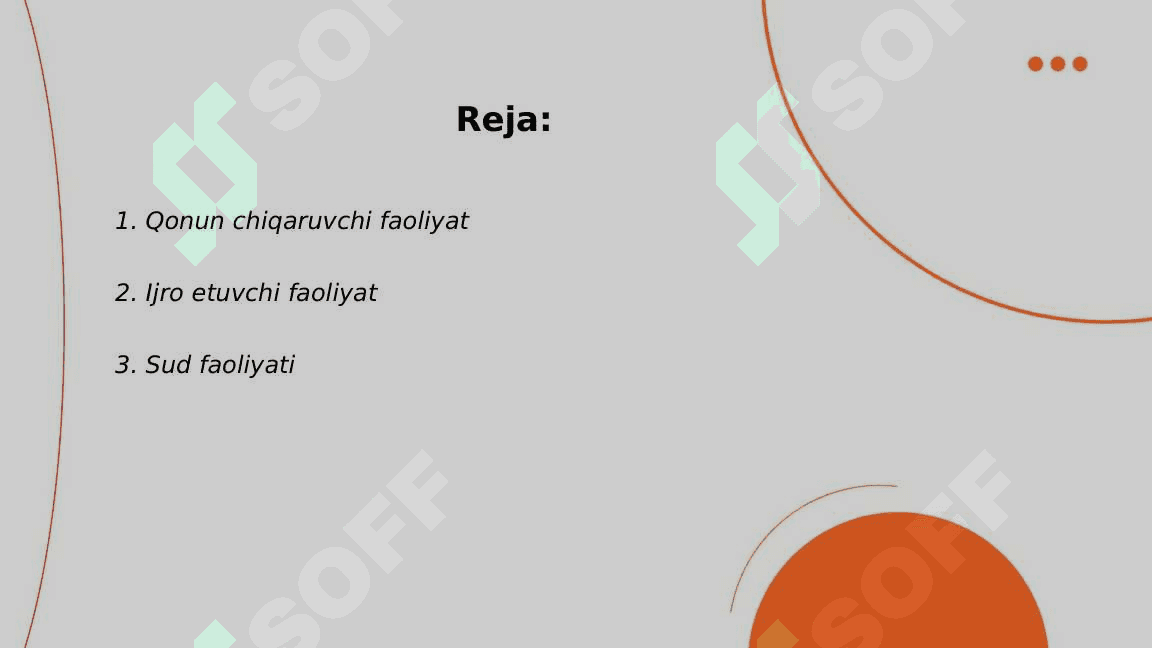 Davlat funksiyalarini amalga oshirish shakillari 2
