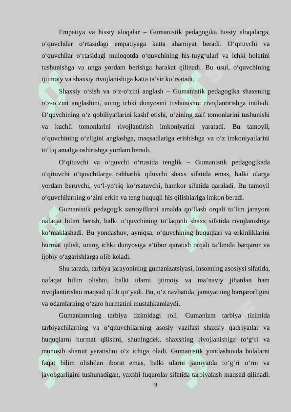 TARBIYA JARAYONI GUMANIZATSIYASI: BOLALAR GURUHIDA MUNOSABATLARNI O‘RGANISH VA KORREKSIYASI 8