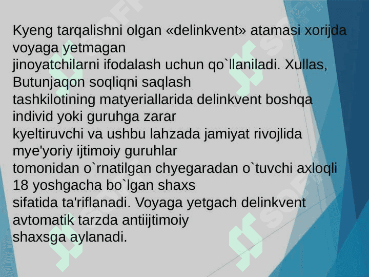 Delikvent axloq – shaxs og‘ishgan xulqining shakli sifatida 5