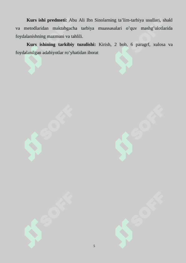 MAKTABGACHA YOSHDAGI BOLALARNI BARKAMOL QILIB TARBIYALASHDA IBN SINONING BOLA TARBIYASIGA DOIR FIKRLARINING ILMIY NAZARIY VA METODOLOGIK MANBALARI 5