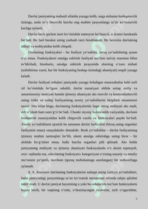 Davlat ichki tashqi funksiyalari 5