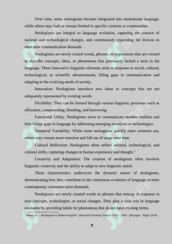 How neologisms are made: ways of replenishment of the vocabulary 8