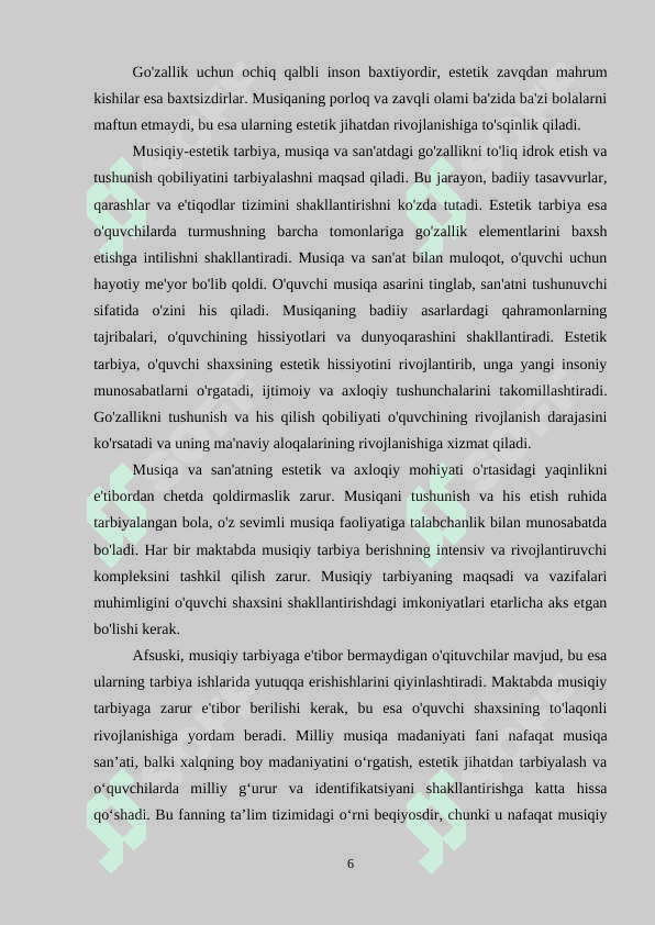 Milliy dastur asosida musiqa madaniyati fanini tashkil etish 5