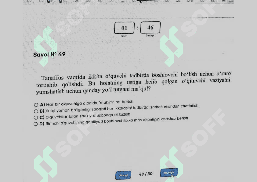 Ped mahorat test 2