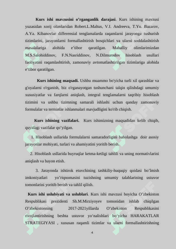 Birinchi tartibli oddiy differensial tenglamalar yechishning sonli usullari 4
