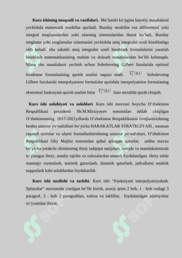 Funksiyani interpolyatsiyalash. Splaynlar 5