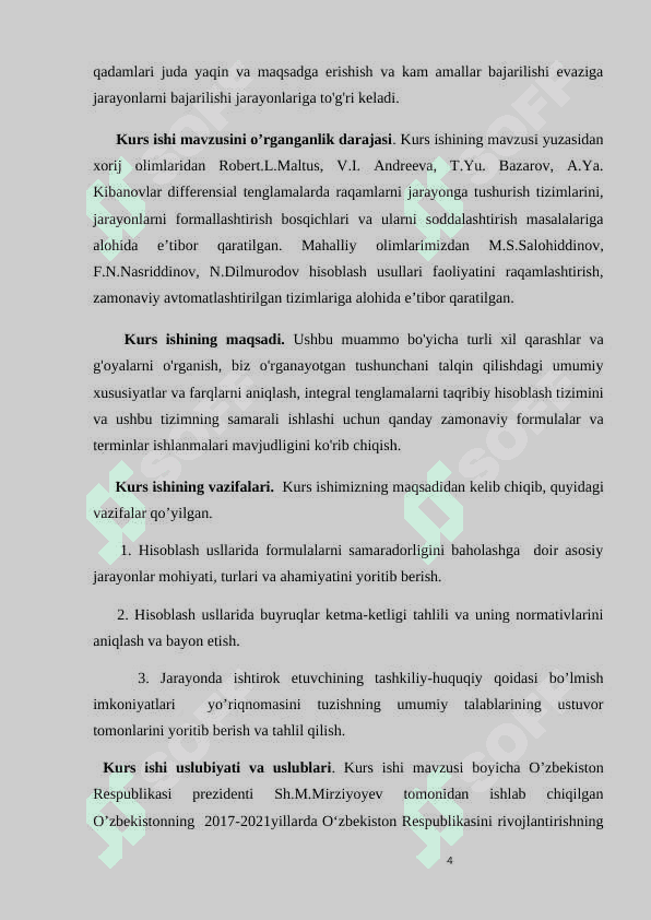 Funksiyani sonli integrallash 4
