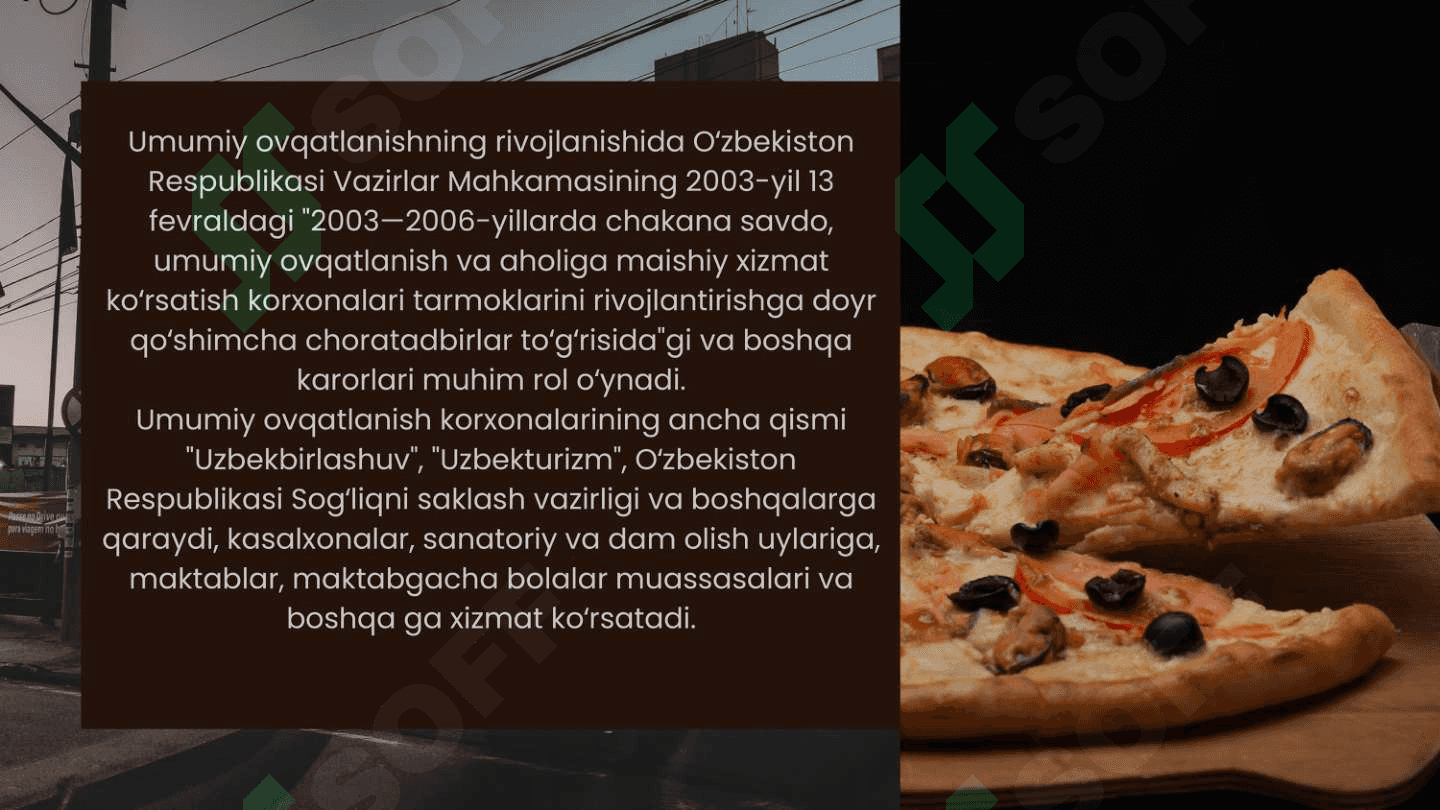 TEZ OVQATLANISH KORXONALARINING PAYDO BO'LISHI VA RIVOJLANISHI 3