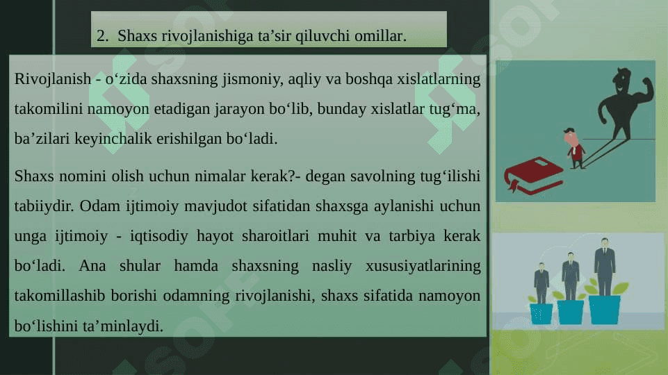 Shaxsni rivojlantirish metodlari 4