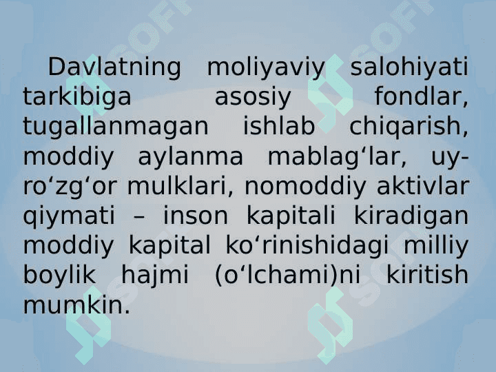 Xo‘jalik yurituvchi sub’yektlar moliyasi – davlat moliyaviy salohiyatining asosi 3