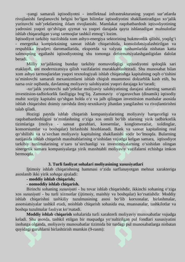 Xo‘jalik yurituvchi sub’yektlar moliyasi – davlat moliyaviy salohiyatining asosi 3