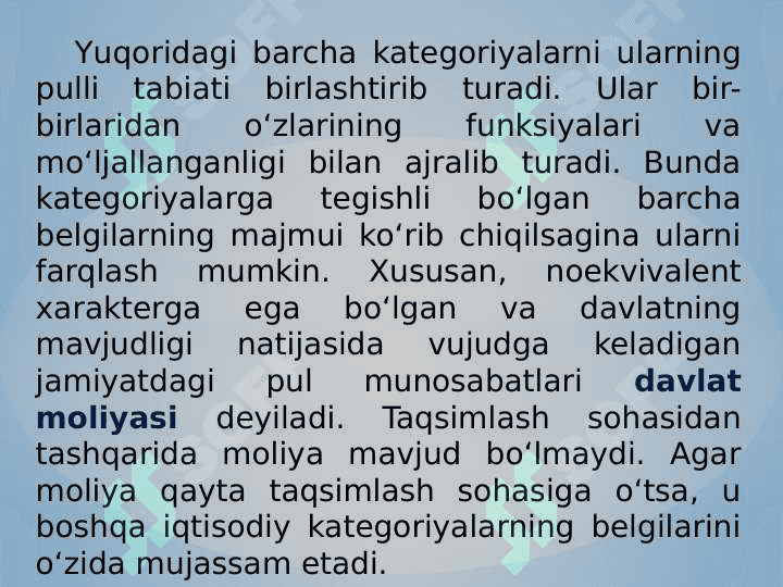 Davlat moliyasi 8