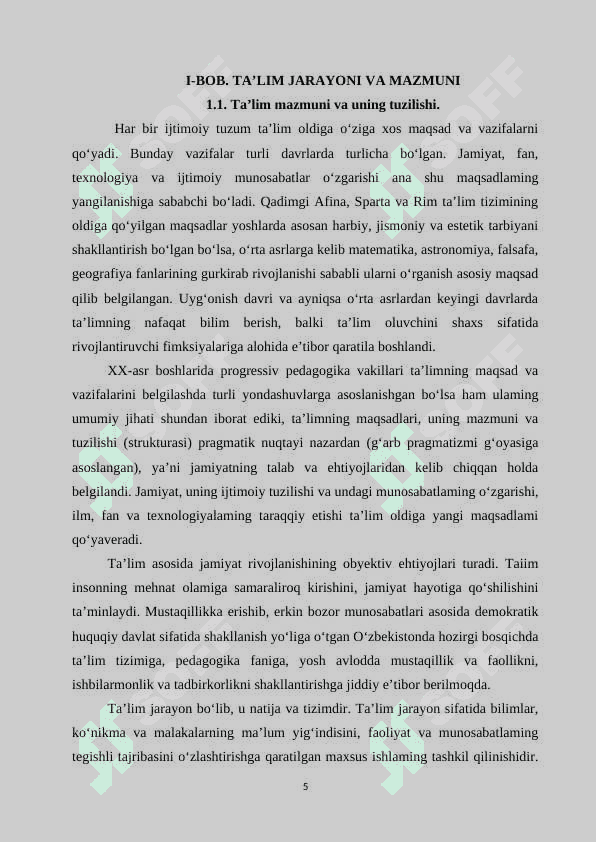 O‘QITISHNING TA’LIMIY METODLARI 5