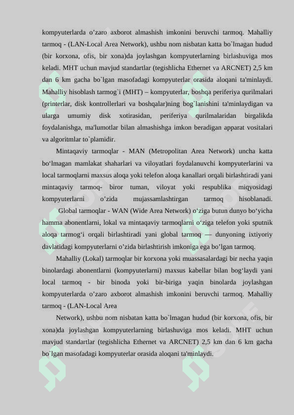 Kompyuter tarmoqlari fanidan “IPv4 va IPv6 protokollari” mavzusini o‘qitish texnologiyasi. 7