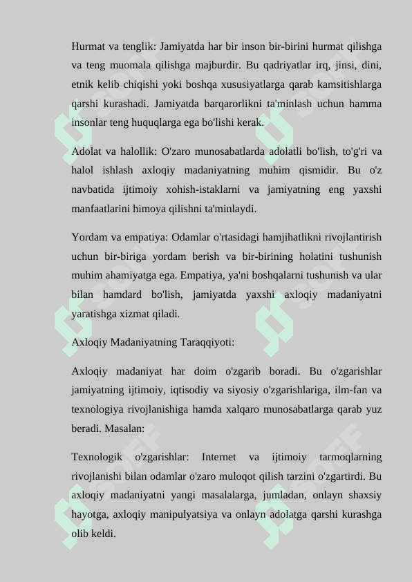 Axloqiy madaniyat 5