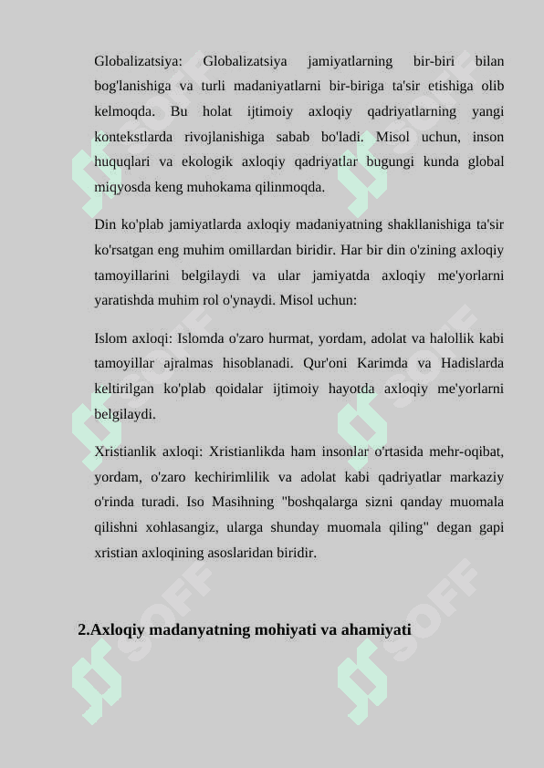 Axloqiy madaniyat 6