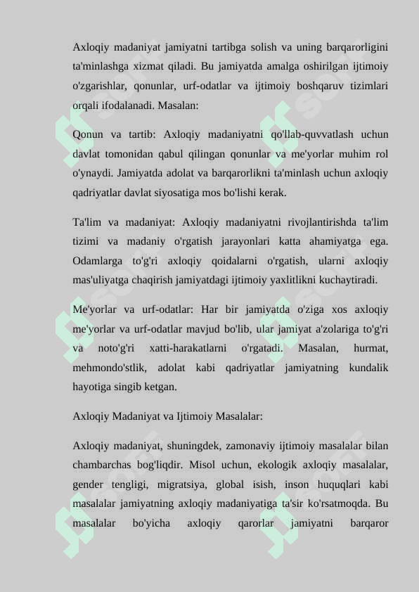 Axloqiy madaniyat 7