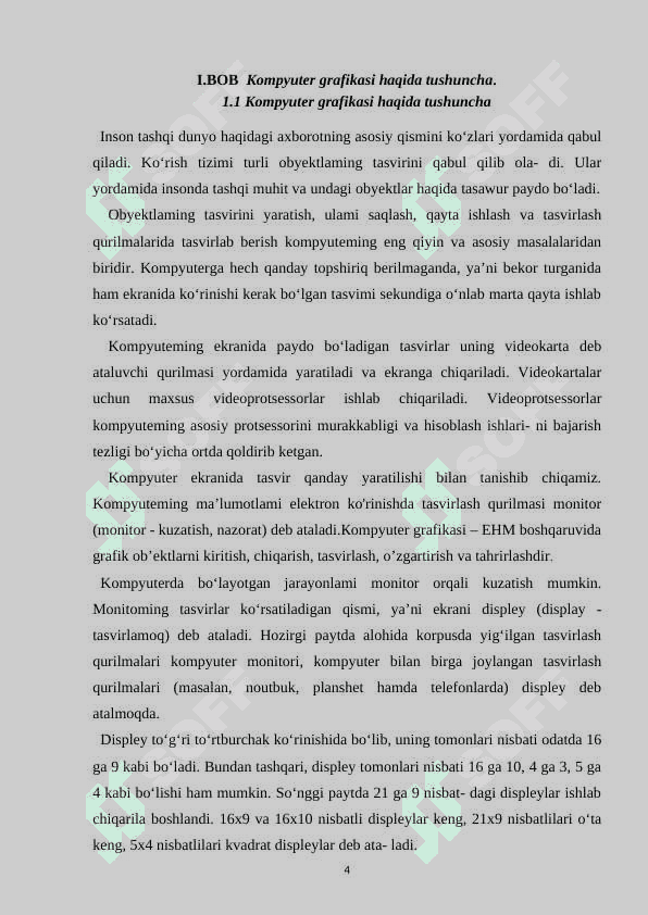 Kompyuter grafikasi bilan ishlovchi dasturlar va ularning imkoniyatlari 4