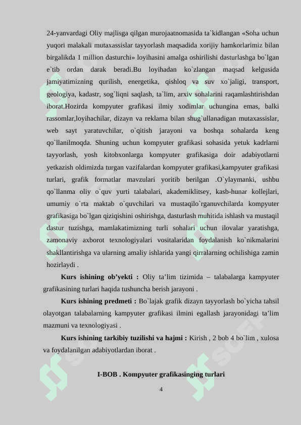 Kompyuter grafikasi turlari va zamonaviy grafik formatlar 2 4