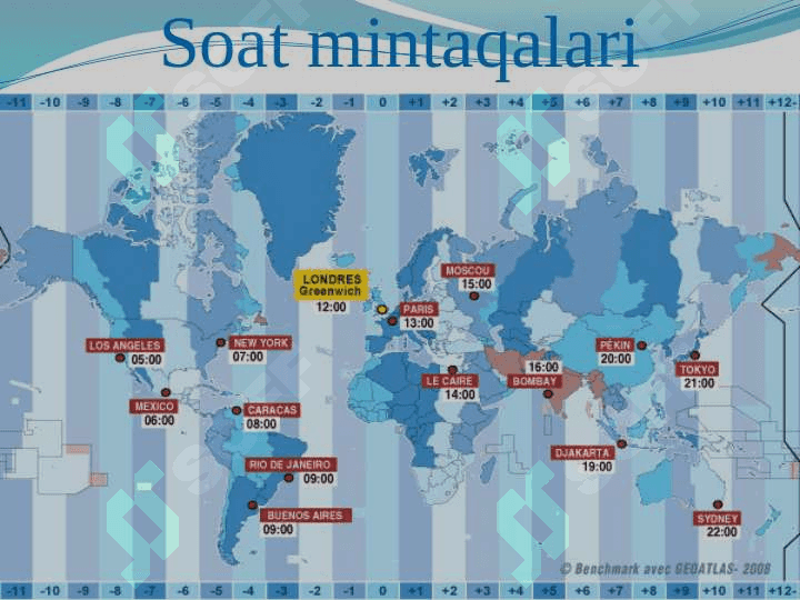Vaqt o’lchovi, soat mintaqalari, taqvimlar va geolagik vaqt hisobi 4