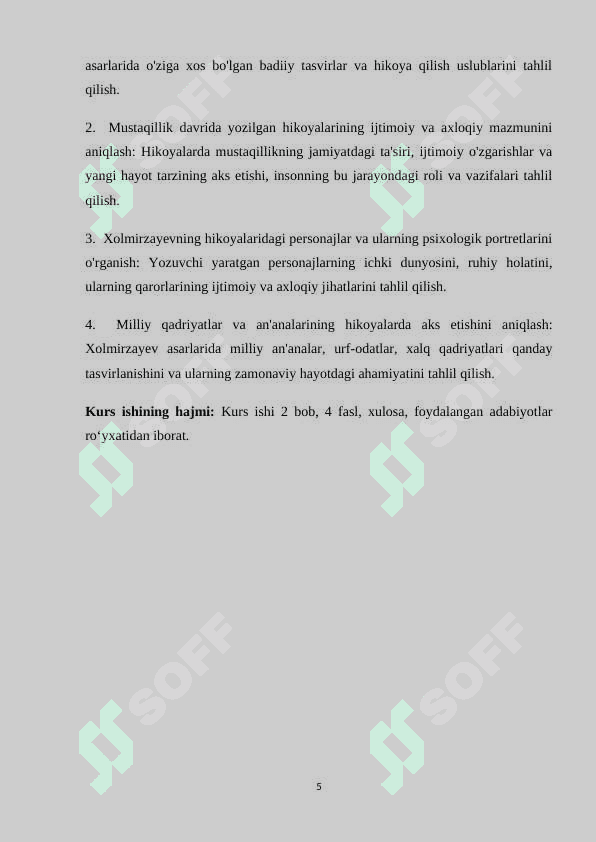 Xosiyat Rustamova lirikasida koʻngil talqini 5
