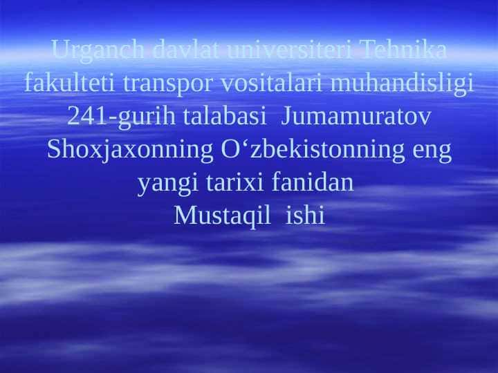 Yangi O'zbekistonda amalga oshiriladigan ma'naviy ishlar 1