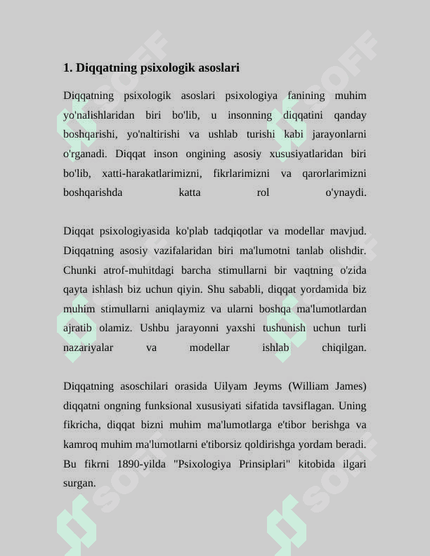 DIQQATNING RIVOJLANISHI VA BUZILISHI 3