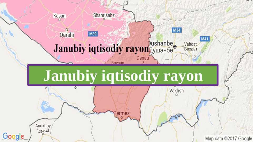 Janubiy iqtisodiy rayon 1
