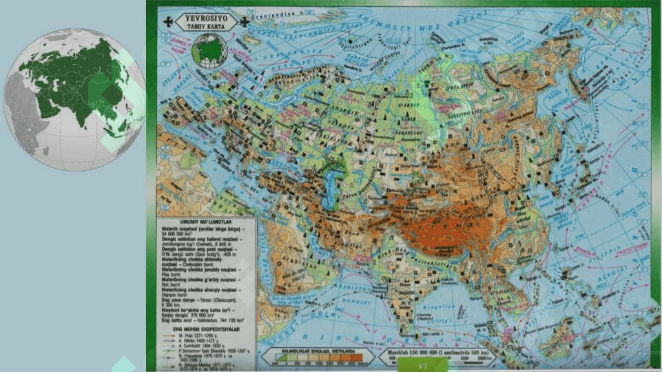 Balandlik mintaqalari 8