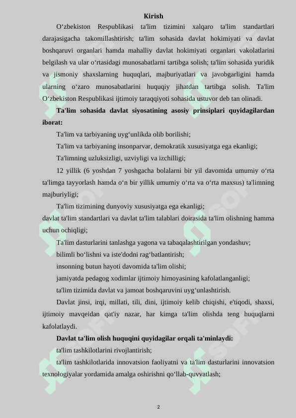 Boshlang’ich sinflarda matematikadan sinfdan tashqari ishlarni tashkil etishga inavatsion yondoshuv 2