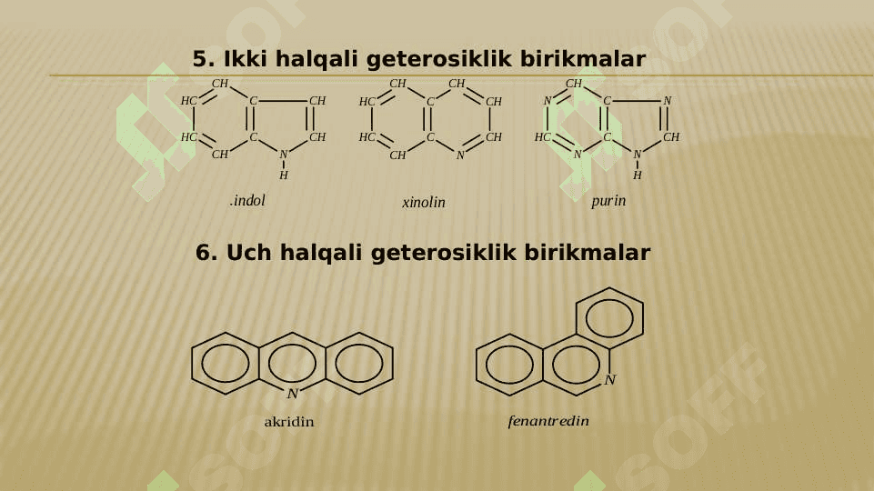 GETEROSIKLIK BIRIKMALAR 6