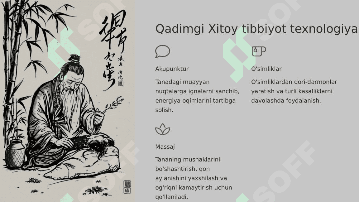 Antik davrda tibbiyot texnologiyalari 6