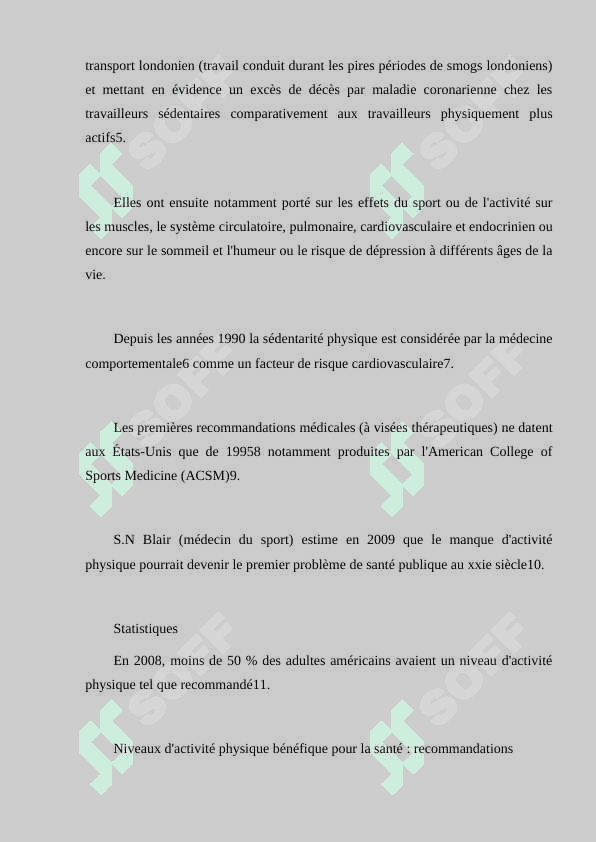 Faire les exercices 3