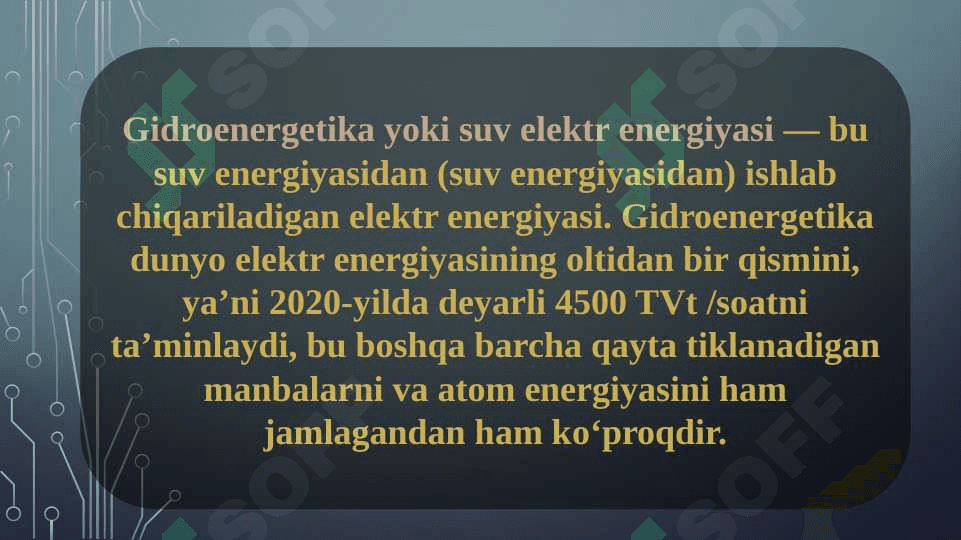 Gidroenergetika 2