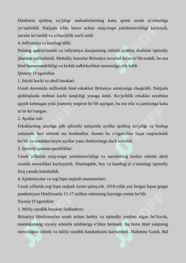 Jahon tarixidan dars ishlanma 8