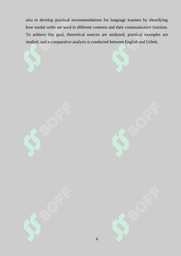 MODAL WORDS IN ENGLISH 8