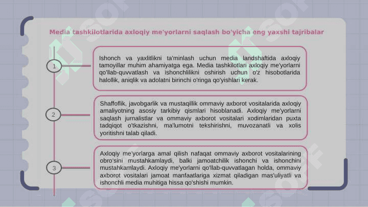 Media muhitida axloqiy tamoyillar 7