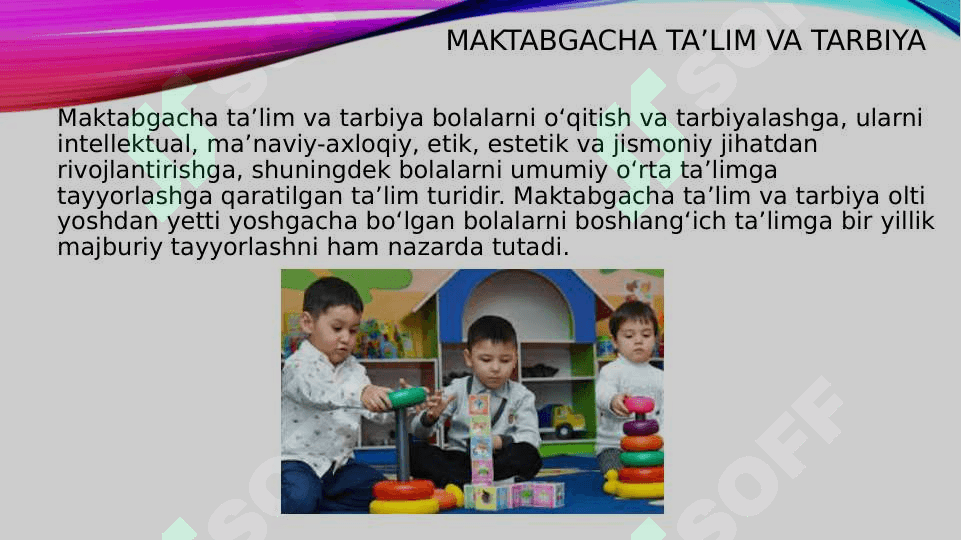 TA’LIM TURLARI. TA’LIMNI  TASHKIL QILISH SHAKLLARI HAQIDA TUSHUNCHA 5