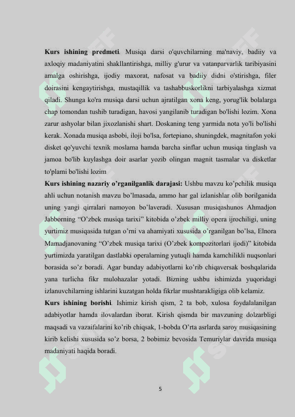 Maktabgacha yoshdagi bolalar o’sishning umumiy shart sharoitlari 5