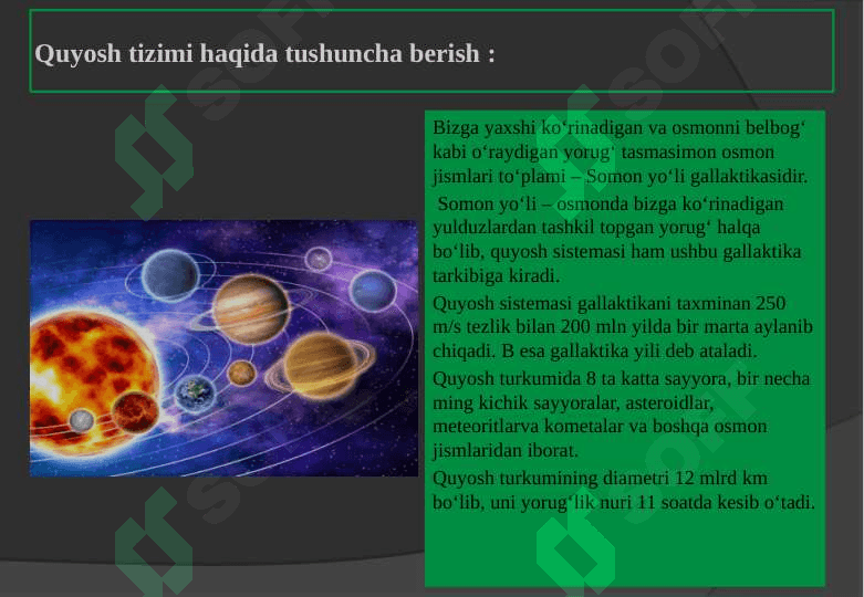 Quyosh tizimi 4