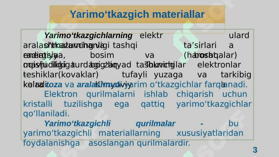 Yarimo'tkazgichlarda nomuvozanat holatda p-n o'tish 3