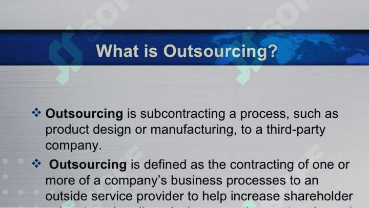 Outsourcing in General 3
