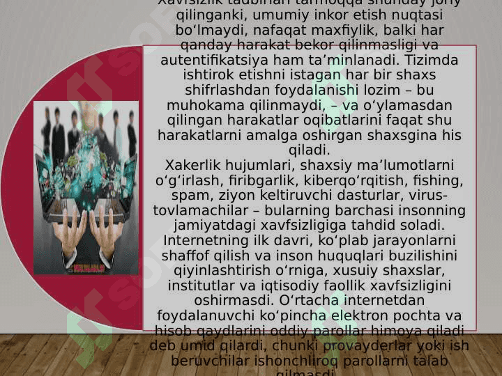 Raqamli xavfsizlik masalalari va uni ta’minlash yo’llari 3